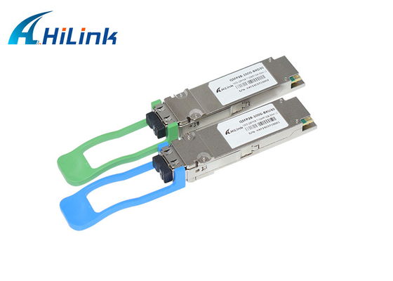 100Gb/s QSFP28 ER 30KM BIDI 한 개의 람다 광 전송부 QSFP28-100G-BXU30/QSFP28-100G-BXD30