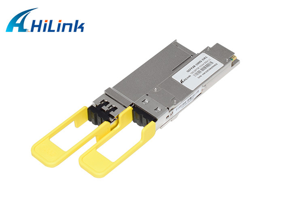 QSFP28-100G-DR1 QSFP28 송수신기 한 개의 람다 1310nm 500m 두 부분으로 된 LC