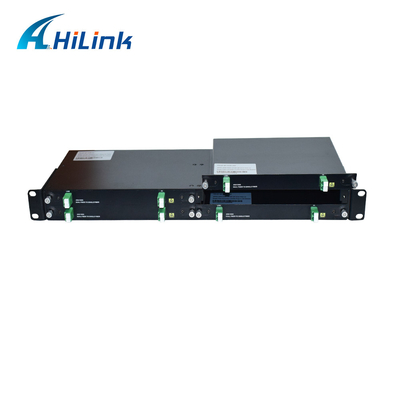 40G/100G LR ER 듀얼 파이버로 싱글 파이버 변환기 ABS LGX 1U 랙 LC SC FC UPC/APC