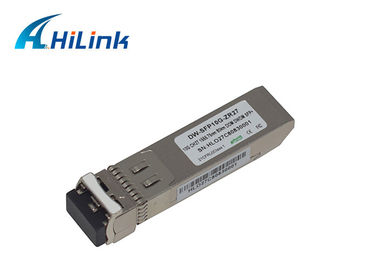 C27 10G DWDM 10G SFP+ 송수신기 단위 네트워크 1555.75nm 80KM 거리