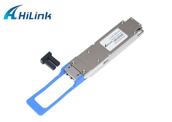 단일 모드 광섬유(SMF) OSFP 모듈에서 10km 듀플렉스 LC를 통한 400G OSFP LR4 전송