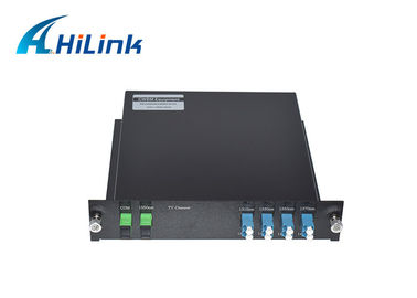 Hilink LGX 상자를 가진 단 하나 섬유 CWDM Mux Demux 단위 9 채널 새로운 상태