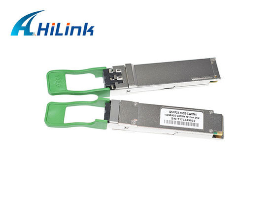 QSFP28 1310nm DOM 광 송수신기 모듈 QSFP-100G-CWDM4-S