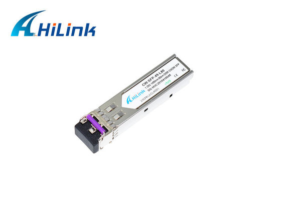 고분고분한 CWDM SFP 단위 광섬유 SFP 이더네트 단위 1.25g 1270-1610nm RoHS