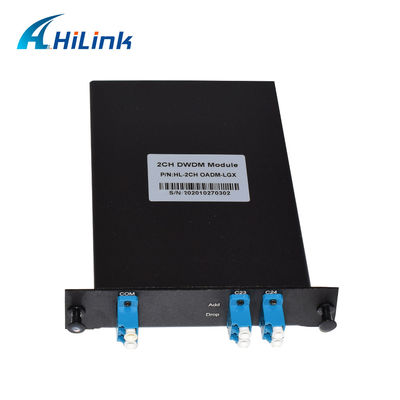 1310nm 2ch 광학 추가 드롭 멀티플렉서 Dwdm 추가 Oadm Mux Demux Dwdm