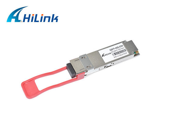 QSFP+ 40KM 40G ER4 광 트랜시버 모듈 1270nm SMF LC