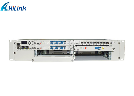 AGC APC 회로 광학 Edfa C 밴드 2U 랙마운트