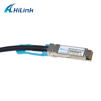 QSFP56에 MSA Twinax DAC 구리 케이블 QSFP DD 200G 3M QSFP56