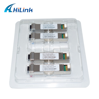 단체 LC 40 킬로미터 10G 송수신기 모듈 1270nm 1330nm XFP BIDI 광 전송부